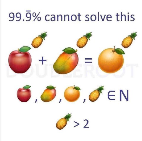 99.9% cannot solve this 9 >2