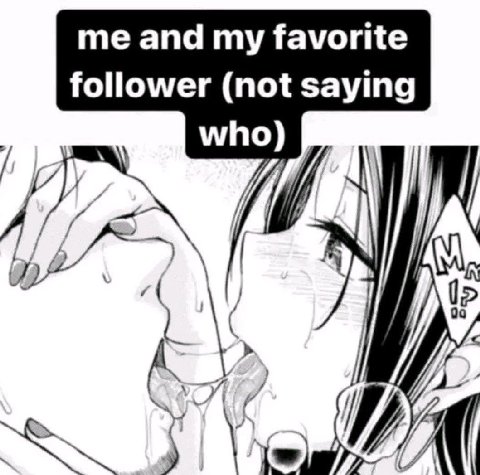 me and my favorite follower (not saying