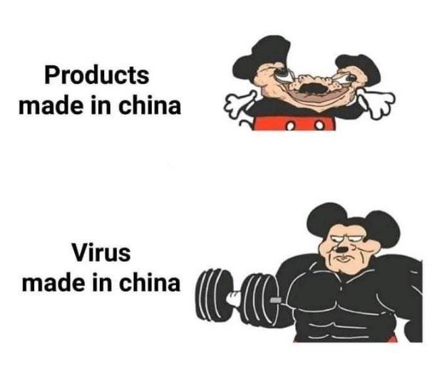 Products made in china Virus made in china
