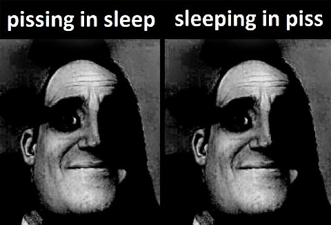 pissingin sleep sleeping piss