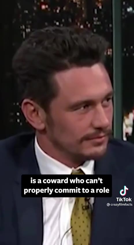 4 я James Franco . properly commit to a role cd