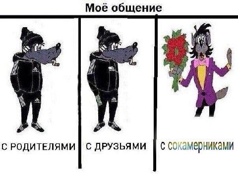 Моё общение С РОДИТЕЛЯМИ С ДРУЗЬЯМИ с сокамерниками