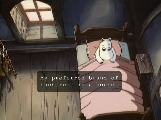 My preferred brand sunscreen is a house
