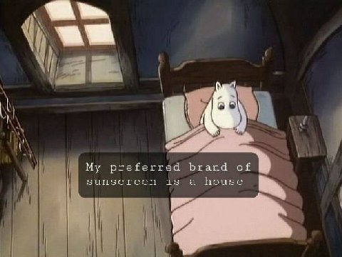 My preferred brand sunscreen is a house