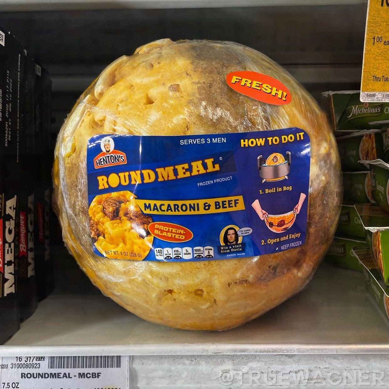 1% Thun A SERVES How 10 с FROZEN 1, вой in Bad MACARONI BEEF i 140) 2. open a" FROZEN 2] 16 3100080923 ROUNDMEAL МСВЕ 7507