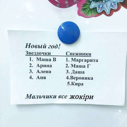 Новый год! Звездочки Снежинки 1. Маша В 1. Маргарита 2. Арина 2. Маша 3. Алена 3. Даша 4. Аня 4.Вероника 5.Кира Мальчики все жокри