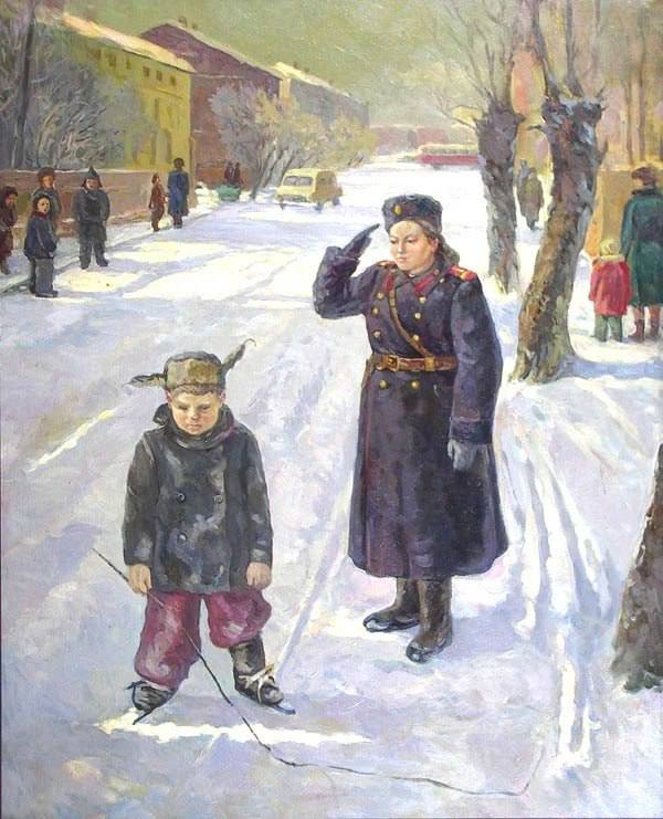 Б.С. Жарков. «Сын начальника ГИБДД»

Из коллекции Рживописи