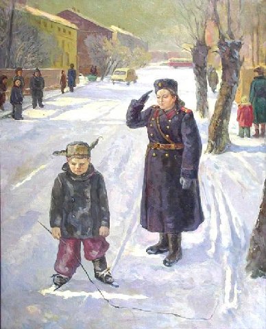 Б.С. Жарков. «Сын начальника ГИБДД»

Из коллекции Рживописи