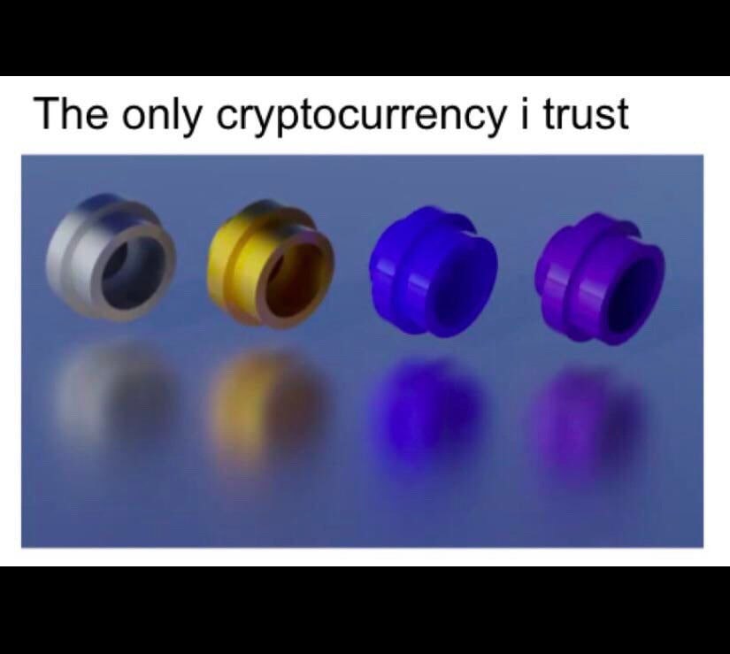 The only cryptocurrency i trust
