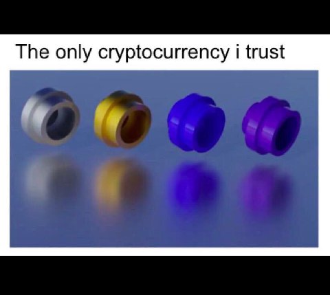 The only cryptocurrency i trust