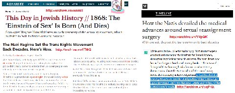 @HAARETZ Allsections Netanyahu- Gantz Lieberman Get started Home Jewish Мона http://archive.vn/ianmH TIMELINE Thi ish 1 is Day in Jewish History 1868: The 'Einstein of Sex' Is Born (And Dies) How the 