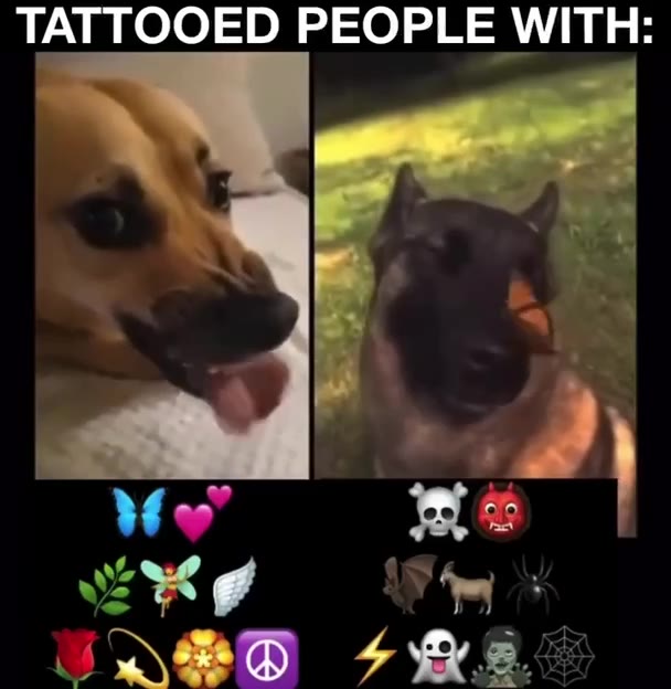TATTOOED PEOPLE WITH: