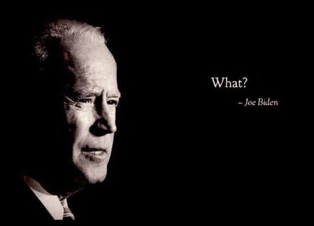 What? Joe Biden