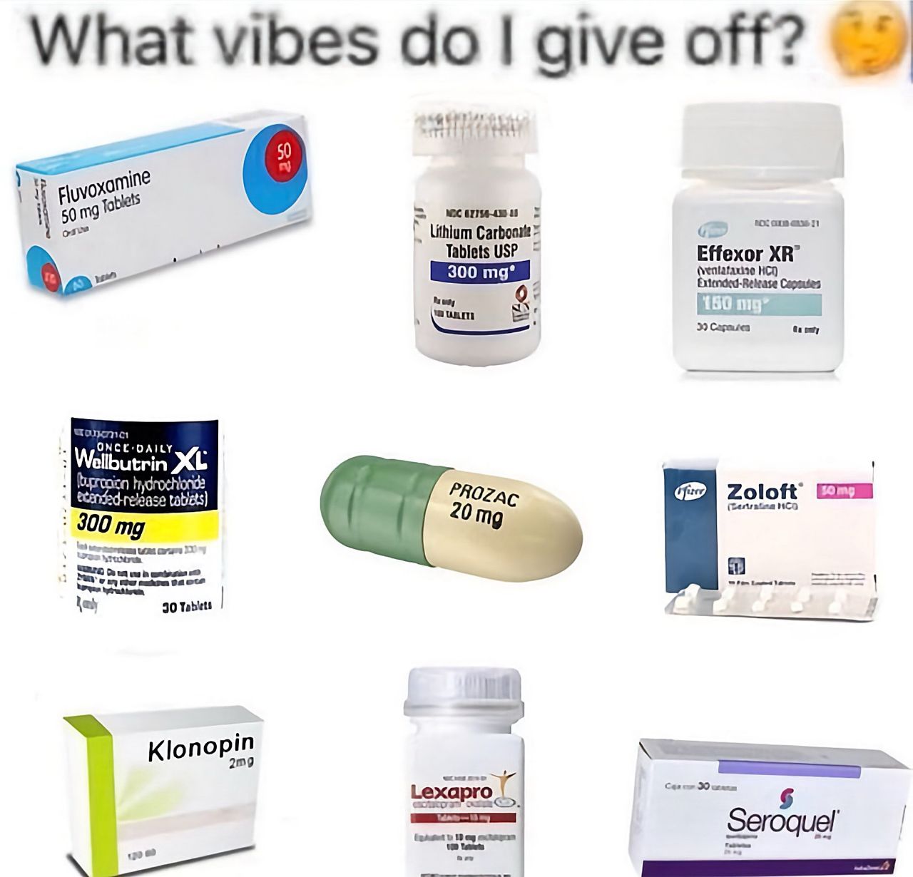 What vibes at vibes give Tablets Effexor 300 [180 39 Сарашеа ЖЕ 900 Цей а у орт Seroquel