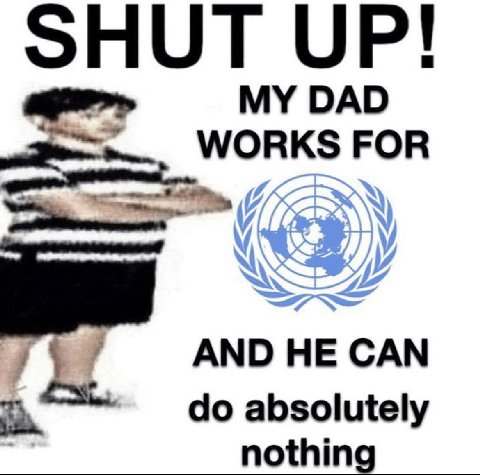 SHUT UP! MY DAD WORKS FOR АМО НЕ САМ absolutely nothing