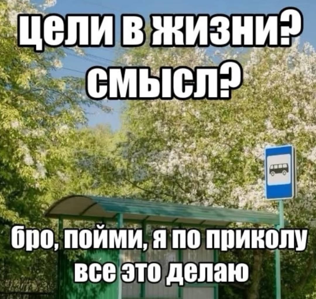 ЗНИ цели at dir СМЫСЛ we $7 a 4? бро, пойми, я по приколу BCE это делаю