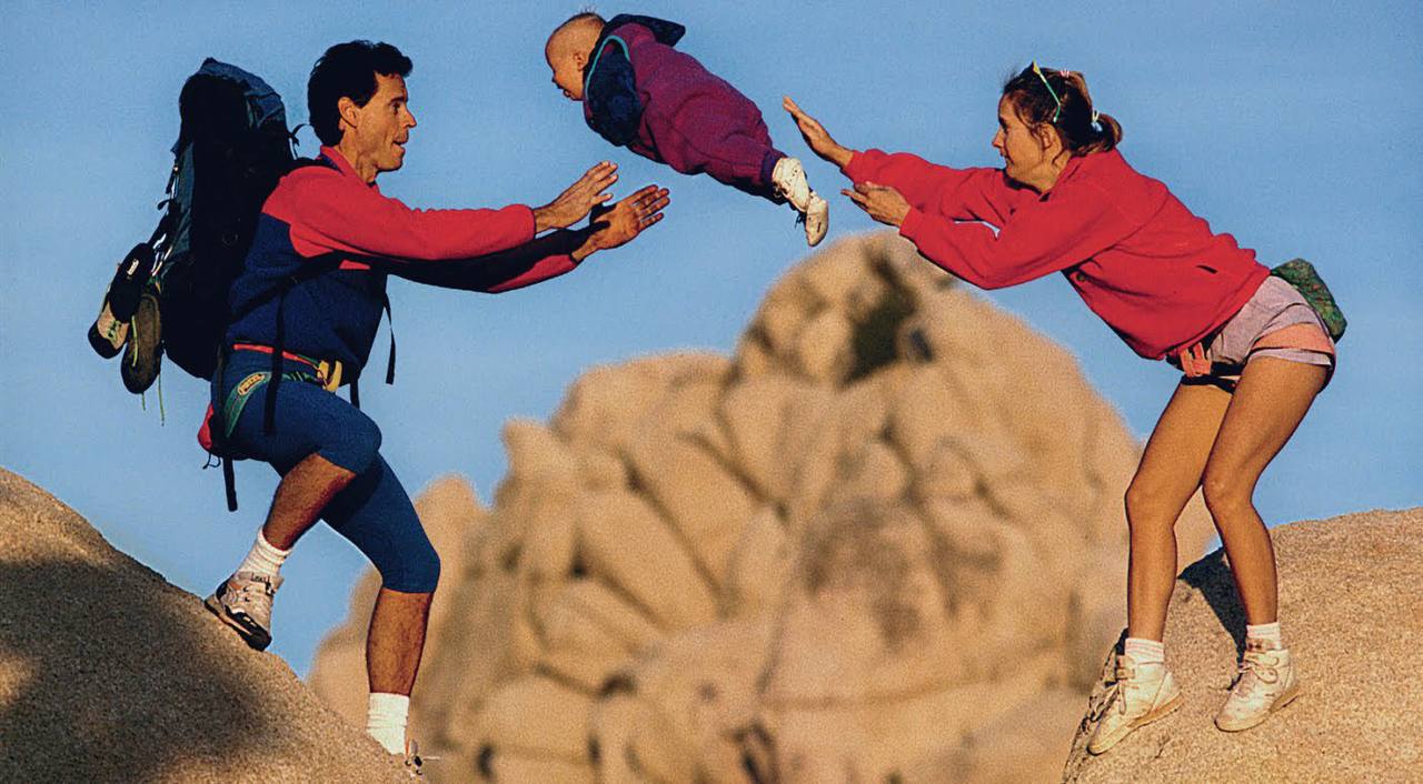 Patagonia spring catalog ad from 1995.