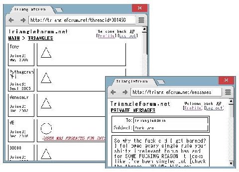 Triangleforum-net Welcome back WAIN [Profile] [Log out] Tony Joined: А Мау 2008 Pythagoran Phil Sept 2005 Joined: А Triangleforum-net Welcome back Jan 2002 PRIVATE MESSAGES Joined: Dec 2016 (USER BAS 