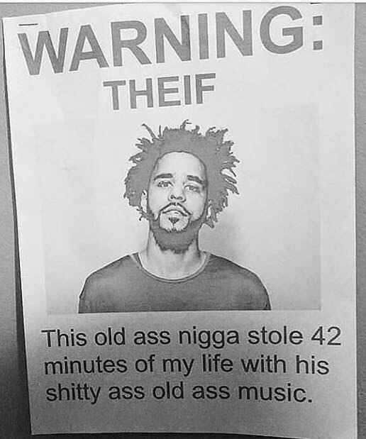 THE 9 This old ass nigga stole 42 4 ies It his