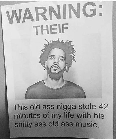 THE 9 This old ass nigga stole 42 4 ies It his