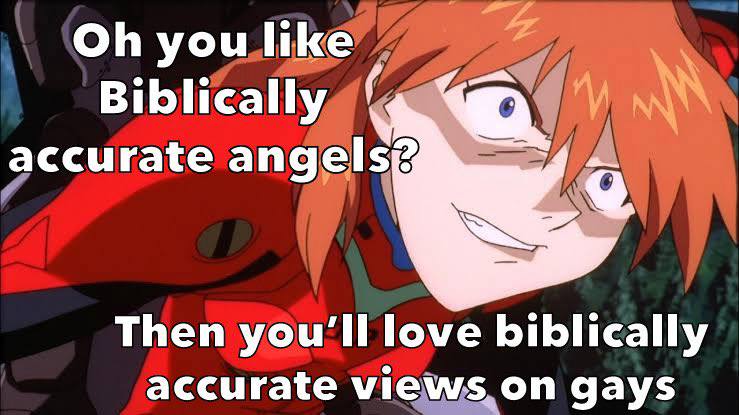 you like Biblically accurate апде!$В Then you'll love biblically accurate views on gays