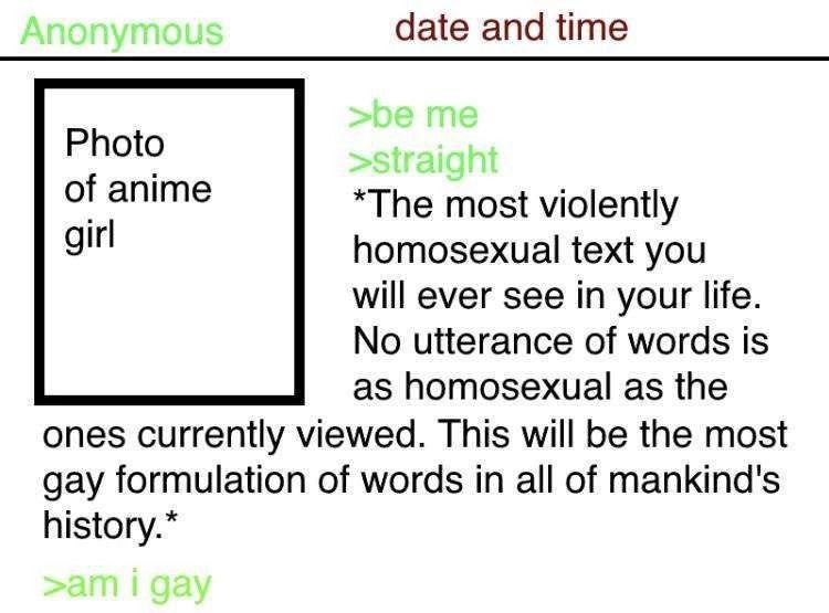 date and time Photo of anime *The most violently girl homosexual text you will ever see in your life. No utterance of words is as homosexual as the ones currently viewed. This will be the most gay for