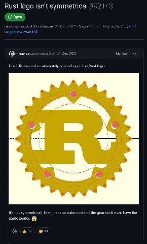 https://github.com/rust-lang/rust/issues/92143