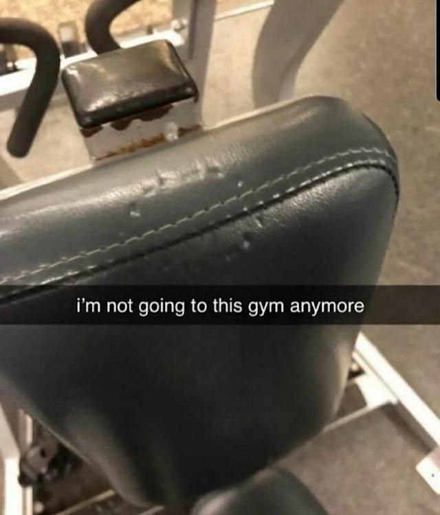 not going to this gym anymore