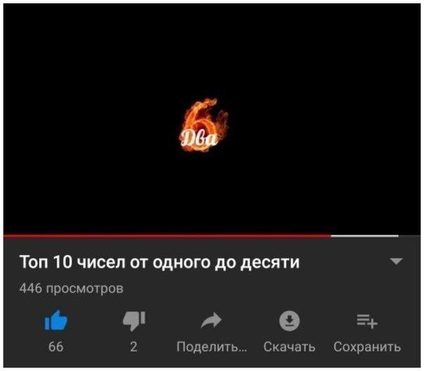 Топ 10 чисел от одного до десяти 446 просмотров 66 2 Поделить.. Скачать Сохранить