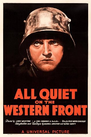 На Западном фронте без перемен (1930)

Хоть и пытаясь ужать множество сценок из жизни и быта «пушечного мяса» в театре военных действий, Льюис Майлстоун конструирует действительно впечатляющее кино-по