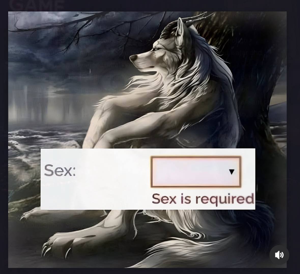 Sex Sex is required