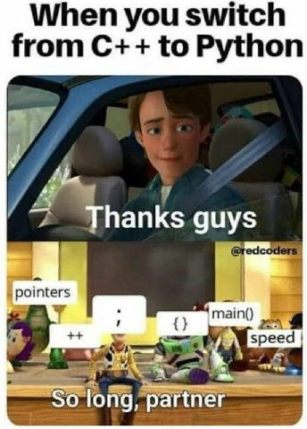When you switch from to Python у guys pointers main() speed