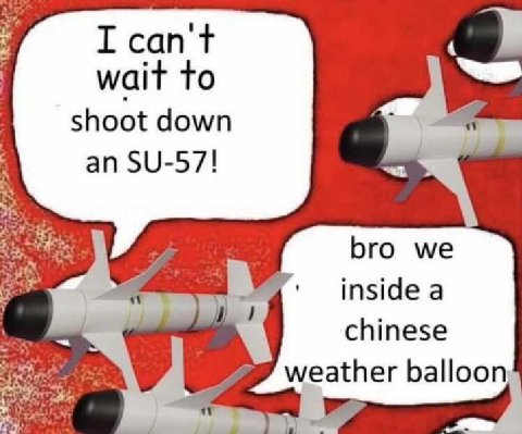I can't wait То shoot down an bro we chinese weather balloon