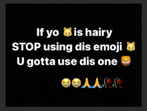If Bis hairy STOP using dis етой gotta use dis one