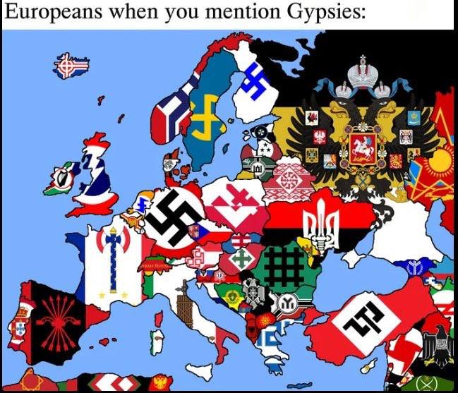 Europeans when you mention Gypsies: «А