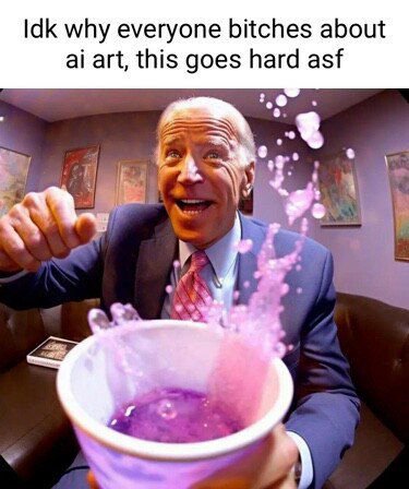 Idk why everyone bitches about art, this goes hard asf 28 В i К