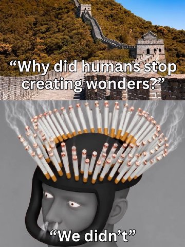 “Why wonders?” “We didn’t”