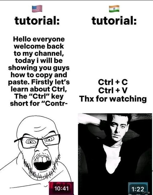tutorial: tutorial: Hello everyone welcome back to my channel, today i will be showing you guys how to copy and paste. Firstly let’s learn about Ctrl, The “Ctri” key Thx for watching <2 1:22