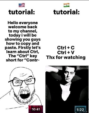 tutorial: tutorial: Hello everyone welcome back to my channel, today i will be showing you guys how to copy and paste. Firstly let’s learn about Ctrl, The “Ctri” key Thx for watching <2 1:22
