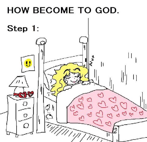 HOW BECOME TO GOD. Step 1: и 9