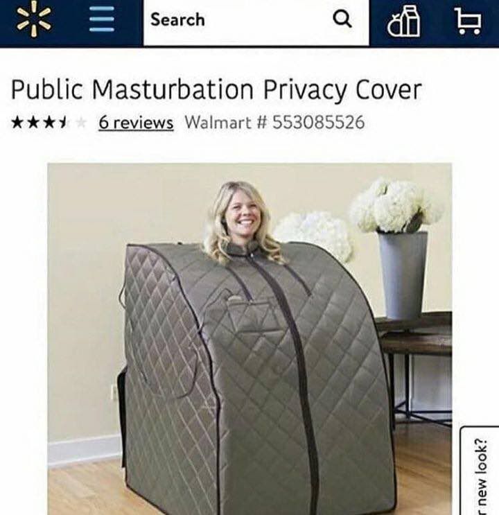 Public Masturbation Privacy Cover Walmart 553085526 (2