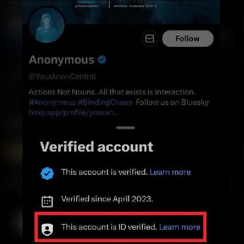 Anonymous Actions Not Nouns. All that exists is interaction. Follow on Bluesky Verified account This account is verified. Learn more Verified since April 2023. This account is verified. Learn more