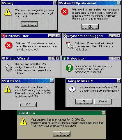 Windows 98 Update Wizard Windows has categorized you as 4 Windows has detected that your computer employee. Switching to is more than 12 months old. Windows 98: sleep mode, fequires а newer machine to