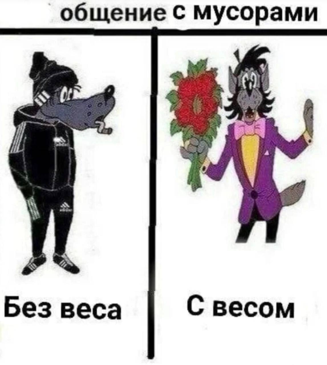общение с мусорами ott Без веса С весом