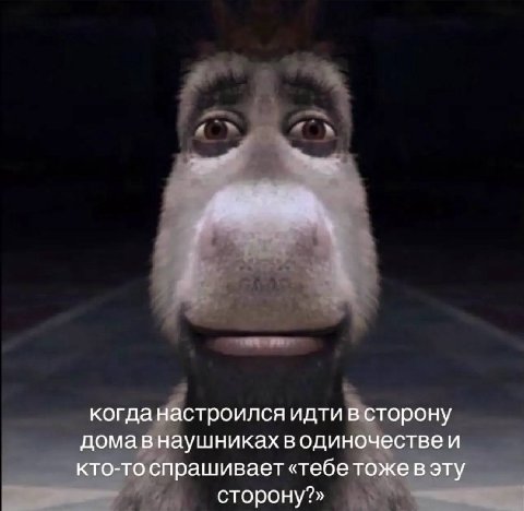 когда настроился идти в сторону домавнаушниках водиночествеи кто-то спрашивает «тебе тоже в эту сторону?»
