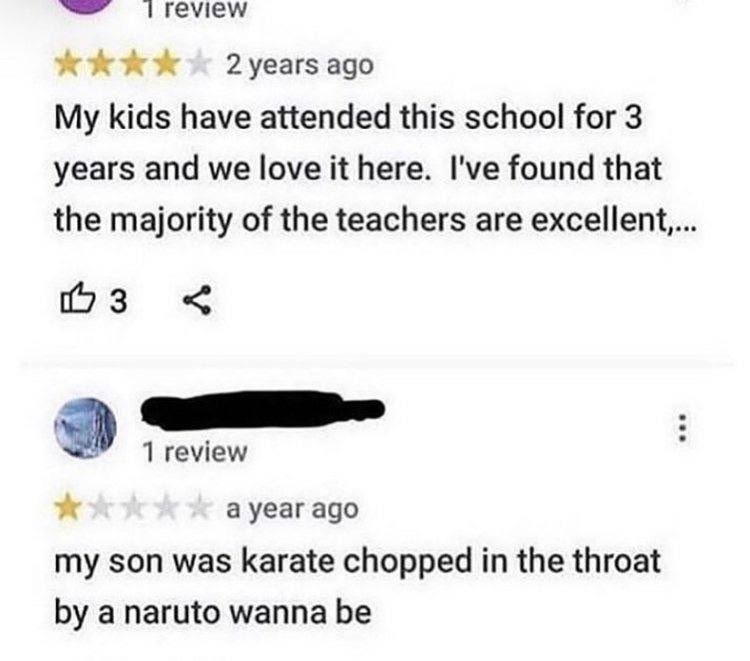 2 years ago My kids have attended this school for 3 years and we love it here. I've found that the majority of the teachers are excellent, 1 review a year ago my son was karate chopped in the throat a