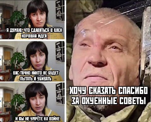 Я ЧТО В ПЛЕН ИДЕЯ ВАС ТОЧНО НИКТО НЕ БУДЕТ ПЫТАТЬ И УБИВАТЬ ХОЧУ СКАЗАТЬ СПАСИБО ОХУЕННЫЕ a к ИВЫ НЕ УМРЕТЕ НА