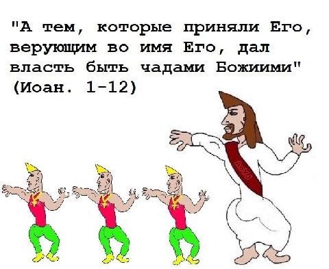 "А тем, которые приняли Его, верующим во имя Его, дал власть быть чадами Божиими" (Иоан. 1-12) 34 3%