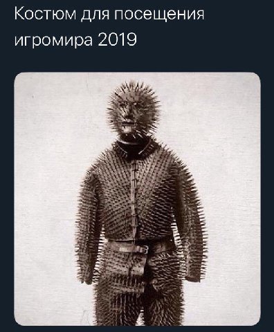 Костюм для посешения игромира 2019