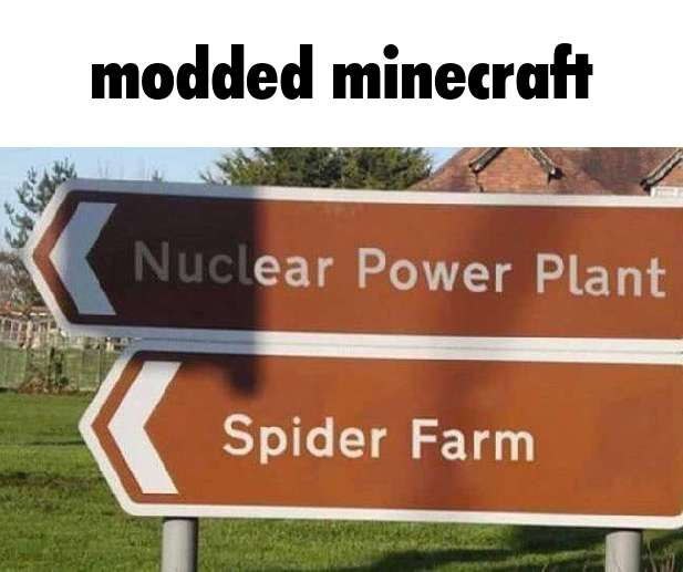 modded minecraft ear Power Plant Spider Farm